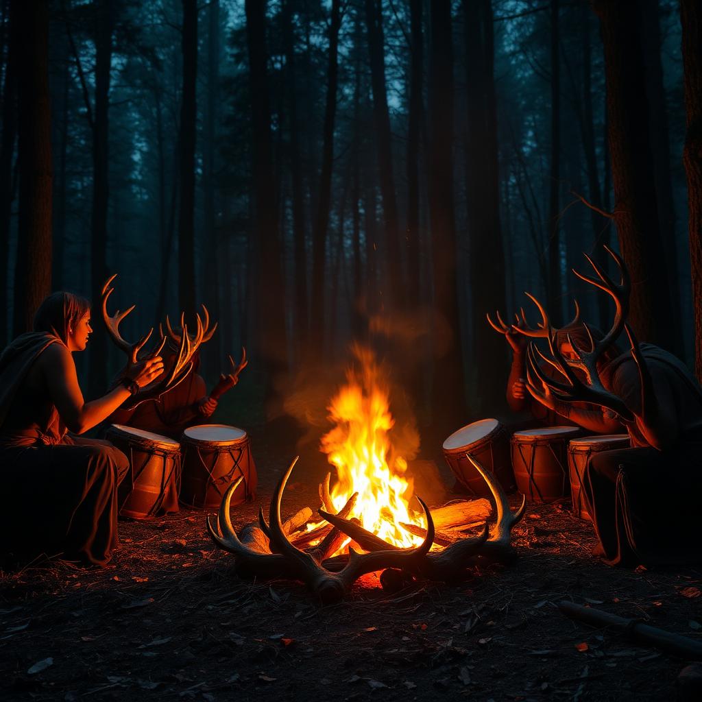 Illustration du climat Ritual / Dark folk
